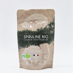 100 grammes spiruline BIO en paillettes