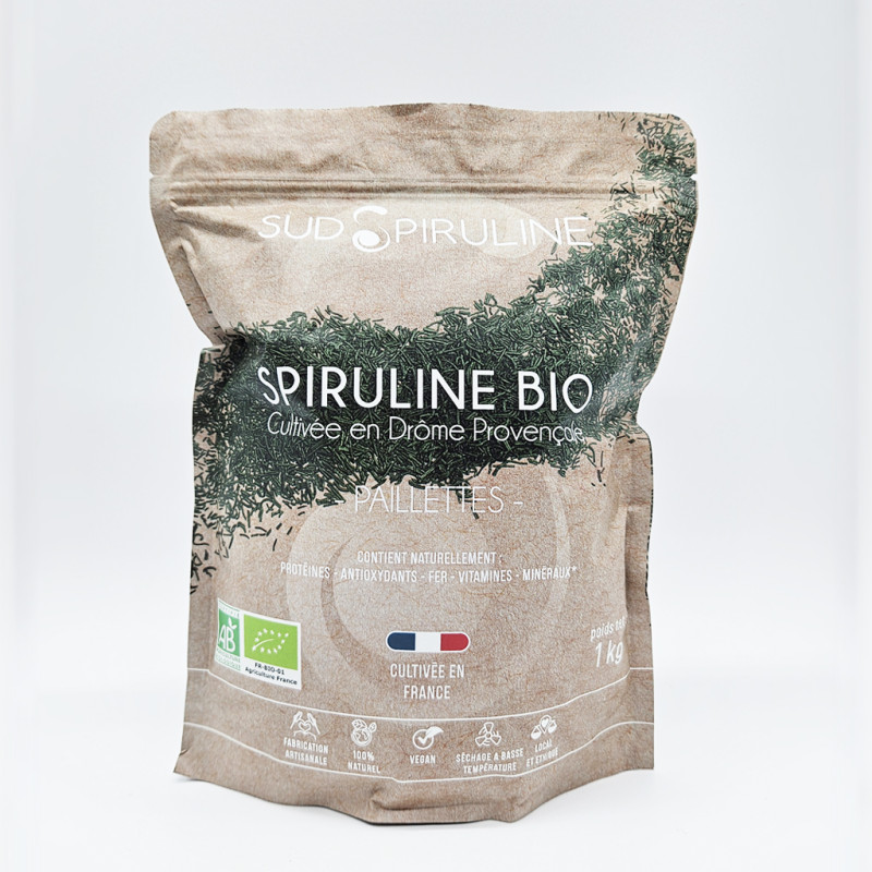 1 kg spiruline BIO paillettes_RECTO