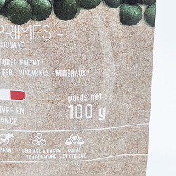 100 grammes Spiruline BIO en comprimés_ZOOM
