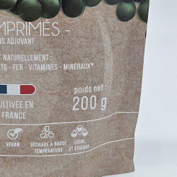 200 grammes Spiruline BIO en comprimés_ZOOM