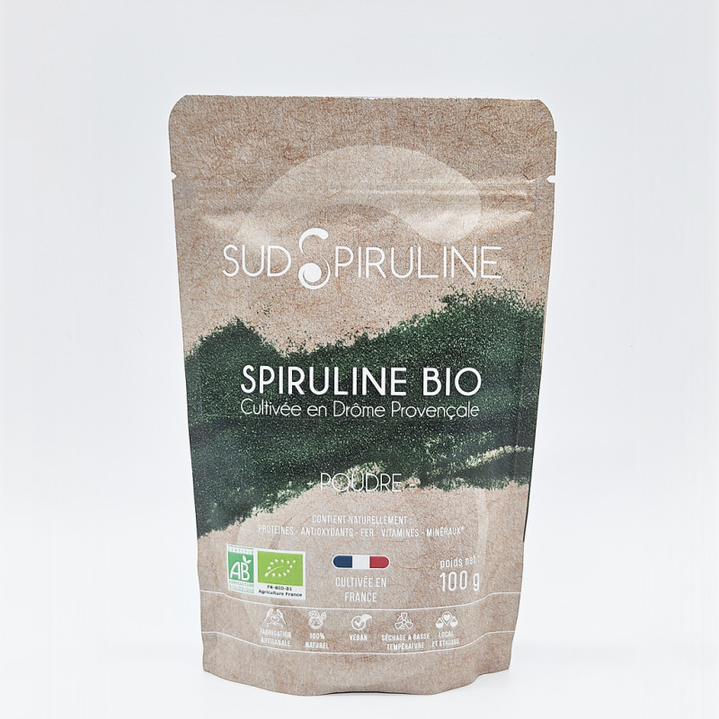 100 g Spiruline BIO en poudre_RECTO