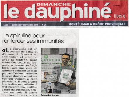  Dauphiné Libéré - Journal 9 Septembre 2018